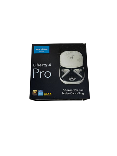 Bluetooth гарнитура Anker Soundcore Liberty 4 Pro White matte УЦЕНКА