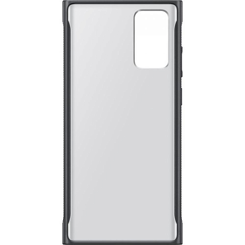 Чехол для Samsung Galaxy Note 20 SM-N980 Clear Protective Cover чёрный\прозрачный УЦЕНКА