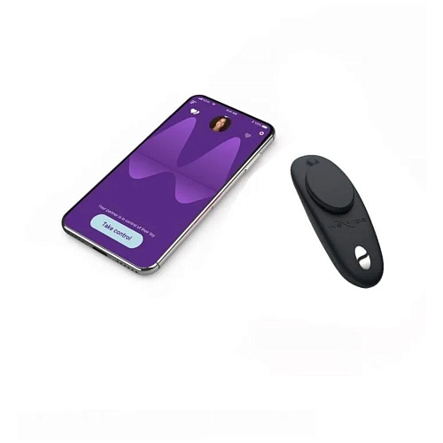 Стимулятор клитора We-Vibe Moxie 9.2 см, Black