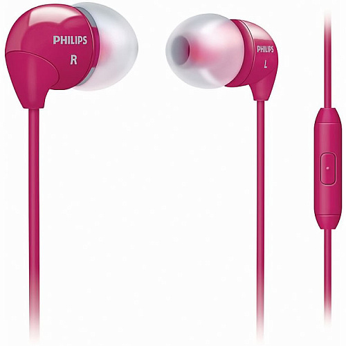 Гарнитура Philips SHE3595PK Pink