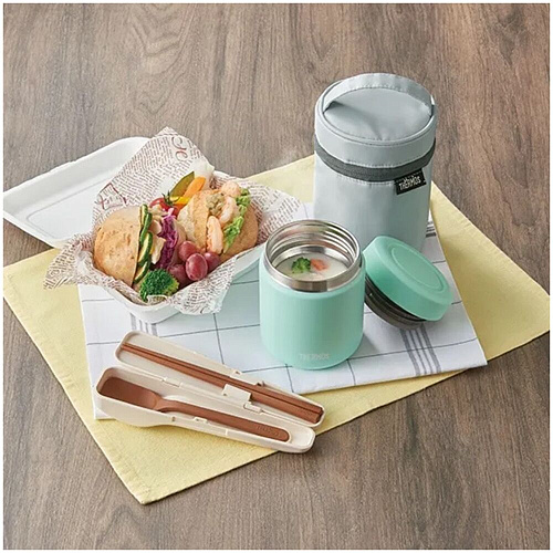 THERMOS Термос для еды JBR-301 MNT, ментоловый, 0,3 л.