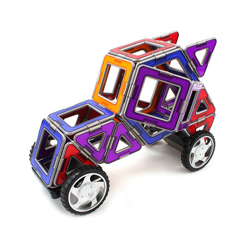 Магнитный конструктор Magformers 706001 (63073) Xl cruisers машины (сине-оранж)