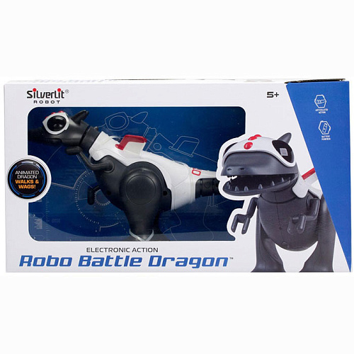 Интерактивная игрушка Silverlit Робот боевой Дракон 88563