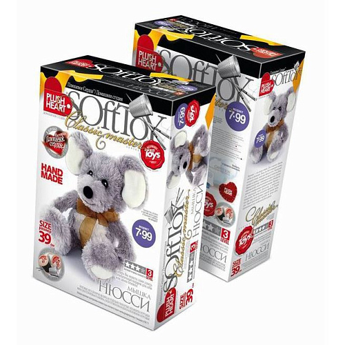 Набор для шитья Плюшевое сердце Мышка