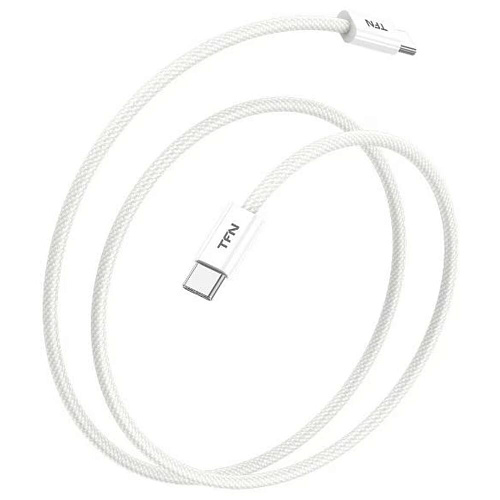 Кабель Type C - Type C 1.2m TFN TFN-C-IP-CC12M-WH 60W белый