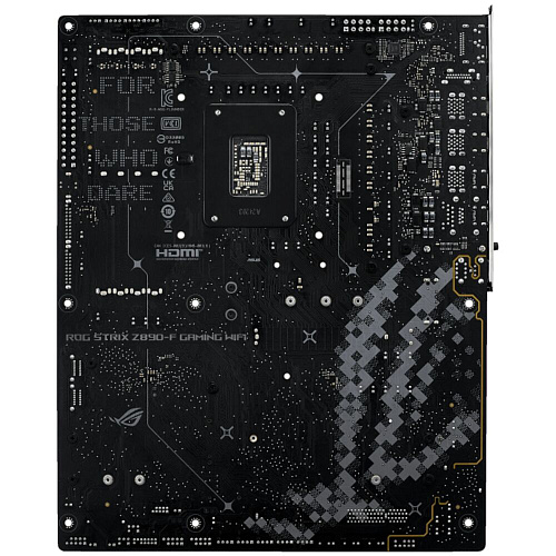 Материнская плата ASUS ROG Strix Z890-F Gaming WiFi Z890 Soc-1851 4xDDR5, 4xSATA3, RAID, 5хM.2, 2xPCI-E16x, 10xUSB3.2, 2xUSB3.2 Type C, DP, HDMI, WiFi, 2.5Glan, ATX