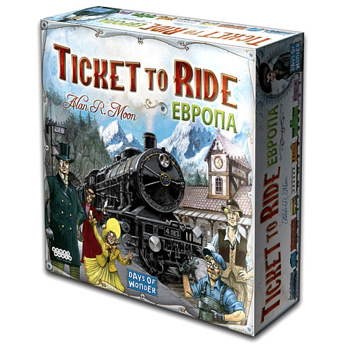 Настольная игра Hobby World Ticket to Ride: Европа 1032