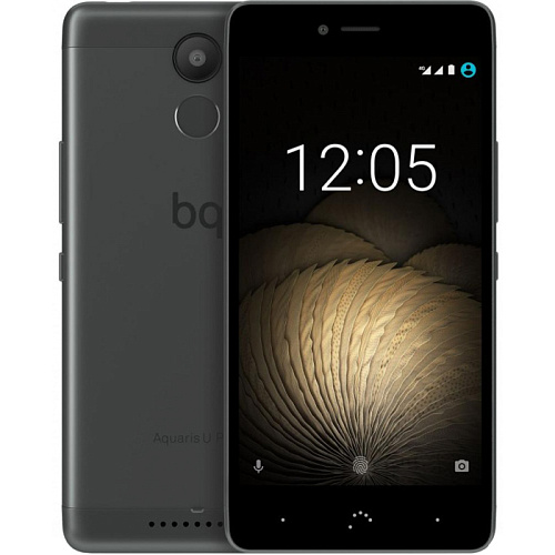Смартфон BQ Aquaris U Plus 16Gb 2GB RAM Black/Grey