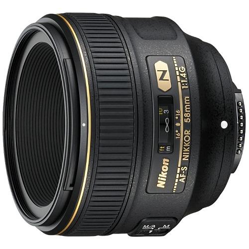 Объектив Nikon 58mm f/1.4G AF-S Nikkor