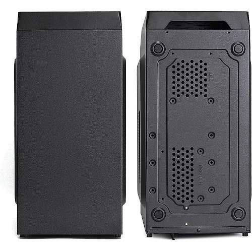 Корпус MicroATX Minitower Crown CMC-4220 (CM-PS500 One) 500W Black