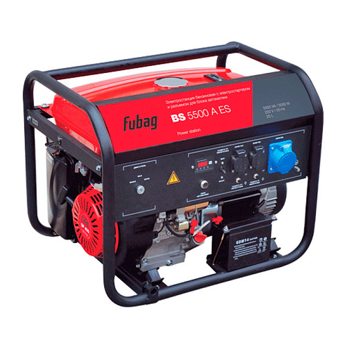 Бензиновый генератор FUBAG BS 5500 A ES