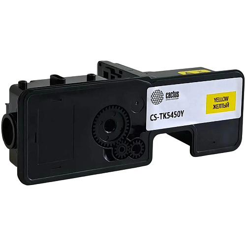 Картридж Cactus CS-TK5450Y (TK-5450Y) голубой для Kyocera ECOSYS PA2600cx/ PA2600cwx/MA2600cfx/ MA2600cwfx с чипом (3200стр.)