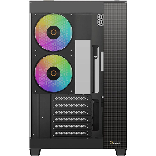 Корпус ATX Miditower Ocypus Delta C74 BK ARGB Black
