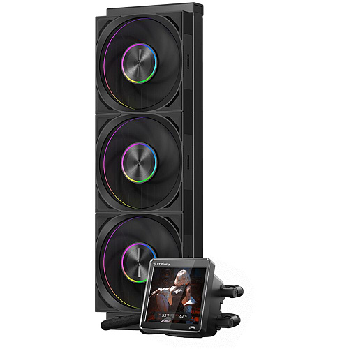 Система водяного охлаждения PcCooler DT360 ARGB Display BK Black S115x/1200/1700/1851/1954/AM4/AM5 Ret