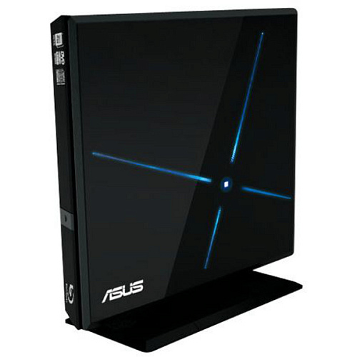 Внешний привод BluRay ASUS SBC-06D1S-U/BLK/G/AS BluRay Combo USB 2.0 чёрный
