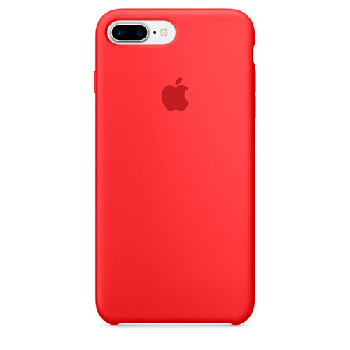 Чехол для Apple iPhone 7 Plus Silicone Case Red  