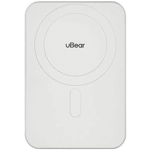 Внешний аккумулятор uBear Slide Magnetic Power bank MagSafe 10000mAh White