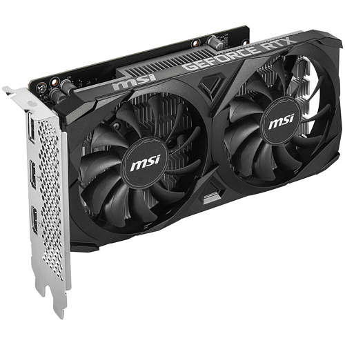Видеокарта MSI GeForce RTX 3050 6144Mb, Ventus 2X 6G OC (RTX 3050 Ventus 2X 6G OC) 2xHDMI, 1xDP, Ret