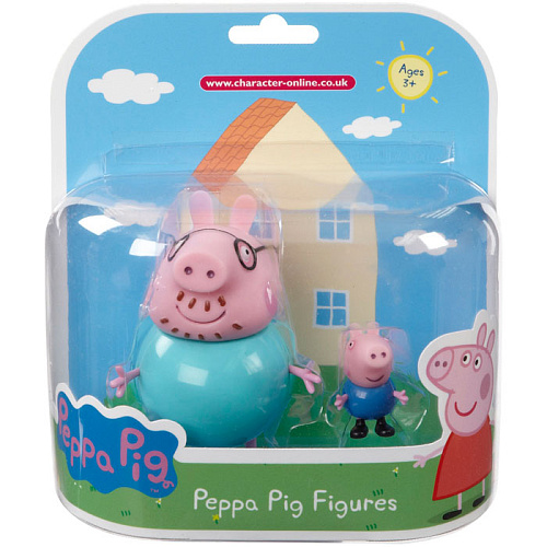 Игровой набор Peppa Pig "Семья Пеппы" 20837 Папа и Джордж