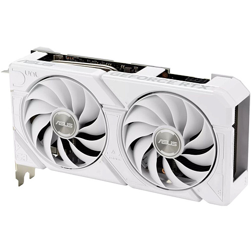 Видеокарта ASUS GeForce RTX 4060 8192Mb, Dual Evo OC 8G White (Dual-RTX4060-O8G-EVO-White) 1xHDMI, 3xDP, Ret