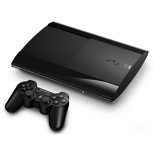 Игровая приставка Sony PS3 Super Slim 500 Gb (CECH-4008C) + игра God of War Ascension