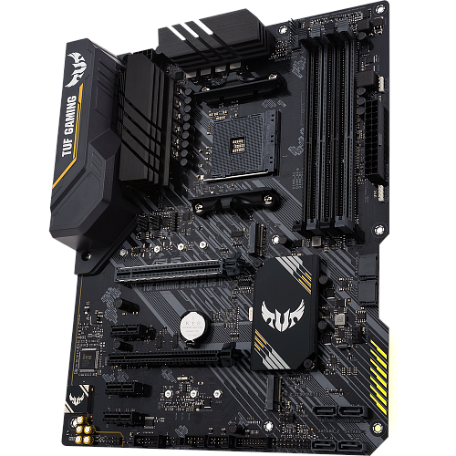 Материнская плата ASUS TUF Gaming B450-Plus II B450 Socket AM4 4xDDR4, 6xSATA3, RAID, 2xM.2, 2xPCI-E16x, 5xUSB3.1, 1xUSB3.1 Type C, DP, HDMI, Glan, ATX