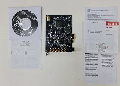 Звуковая карта Creative SB Audigy RX (SB1550) PCI-E УЦЕНКА