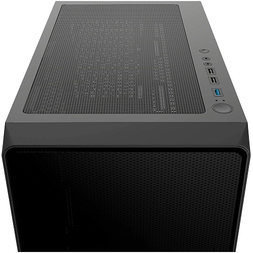 Корпус ATX Miditower Ocypus Gamma C60 BK Black УЦЕНКА