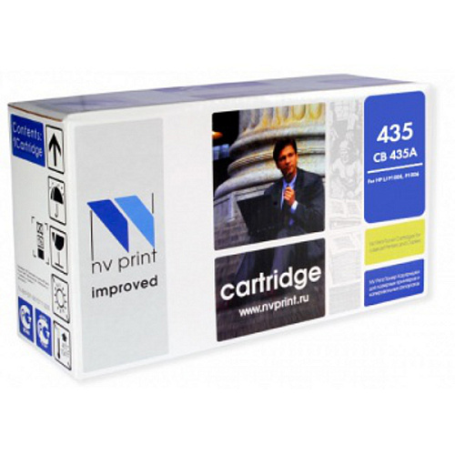 Картридж NVPrint CB435A  для HP LJ P1005/P1006