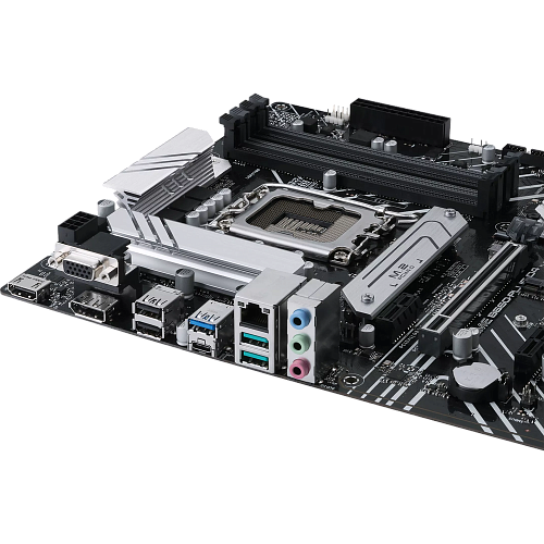 Материнская плата ASUS Prime B660-Plus D4 B660 Socket-1700 4xDDR4, 4xSATA3, RAID, 3xM.2, 2xPCI-E16x, 3xUSB3.2, 1xUSB3.2 Type C, D-Sub, DP, HDMI, 2.5Glan, ATX