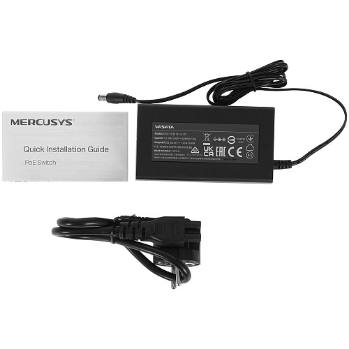 Коммутатор Mercusys MS108GP 8 ports 7 ports PoE+ 10/100/1000Mbps неуправляемый