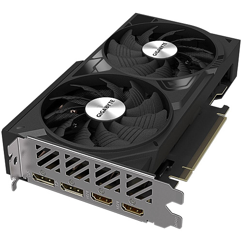 Видеокарта Gigabyte GeForce RTX 4060 Ti 8192Mb, Windforce OC 8 Gb (GV-N406TWF2OC-8GD) 2xHDMI, 2xDP, Ret