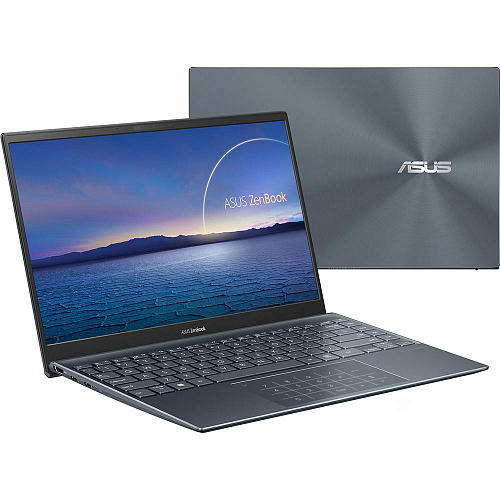 Ноутбук ASUS ZenBook 14 UX425EA-KI391R Core i5 1135G7/16Gb/512Gb SSD/14" FullHD/Win10Pro Pine Grey