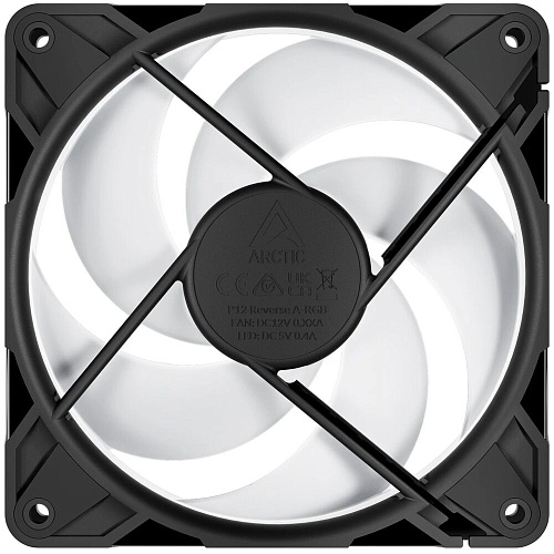 Вентилятор 120x120 Arctic Cooling P12 Pro Reverse A-RGB 3-Pack (ACFAN00333A) Black Ret