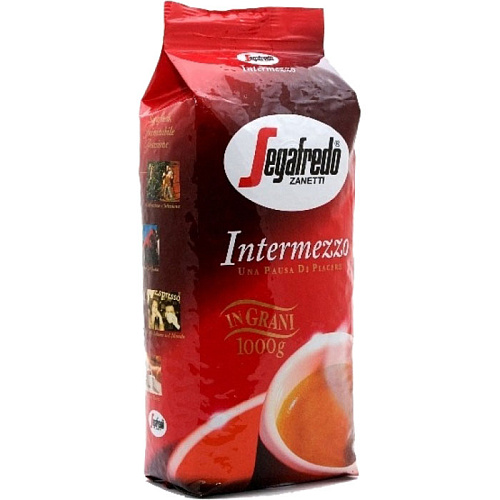 Кофе в зернах Segafredo INTERMEZZO 1 кг