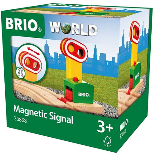 Brio сигнальный знак на магните,1 эл 33868