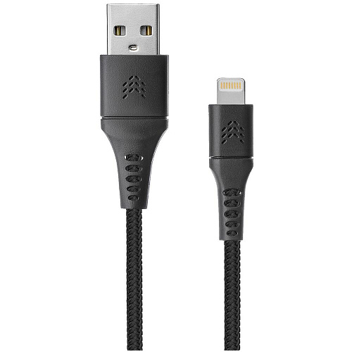 Кабель USB-A - Lightning 1m Rocket Contact черный
