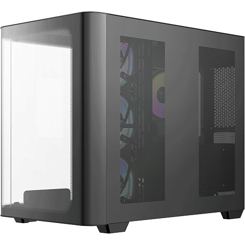 Корпус ATX Miditower Ocypus Iota C70 BK Curve ARGB Digital Black