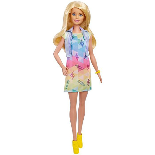 Mattel Barbie & Crayola Модные наряды FRP05 УЦЕНКА