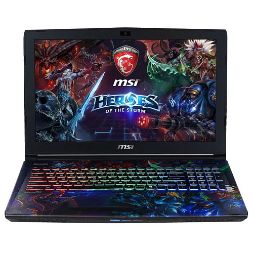 Ноутбук MSI GE62 6QD-244RU Core i5 6300HQ/8Gb/1Tb/NV GTX960M 2Gb/15.6" FullHD/DVD/Win10 