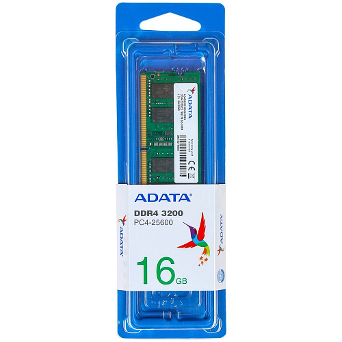 Модуль памяти SO-DIMM DDR4 16Gb PC25600 3200MHz ADATA (AD4S320016G22-SGN)
