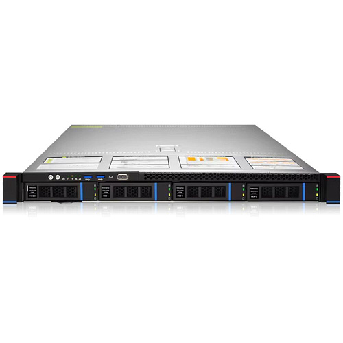 Платформа Gooxi SL101-D04R-G3 1U 4bay server,  2pcs of riser cards 1300W 1+1 PSU EU power cable rail kit
