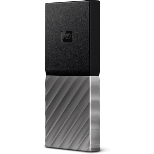 Внешний SSD-накопитель 1.8" 2Tb Western Digital My Passport WDBKVX0020PSL-WESN (SSD) USB 3.1 Type C Черный