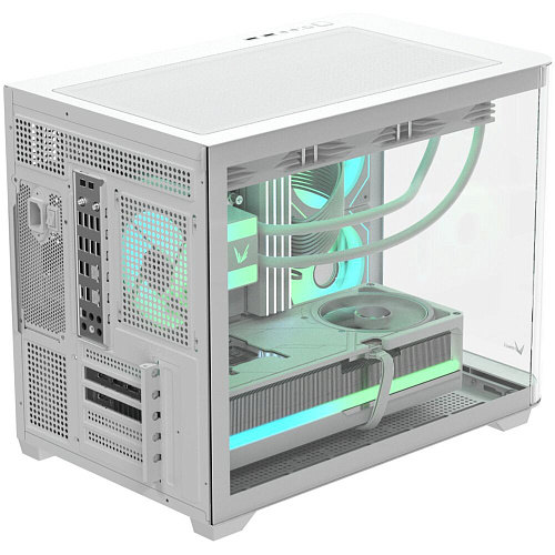 Корпус MicroATX Minitower Formula Crystal U2M Floe White