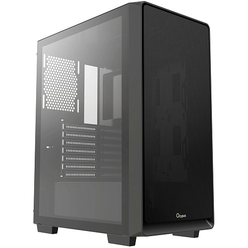 Корпус ATX Miditower Ocypus Gamma C60 BK Black УЦЕНКА