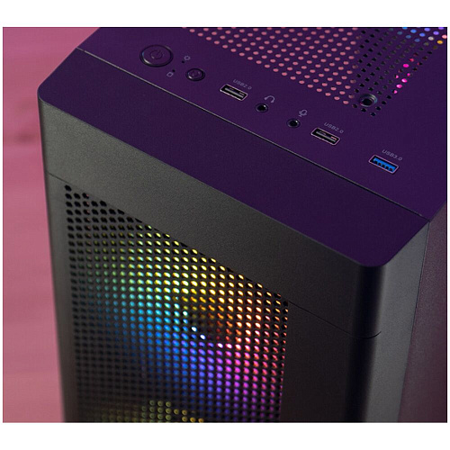 Корпус MicroATX Minitower Formula Hexform-G-BK-v2 Black