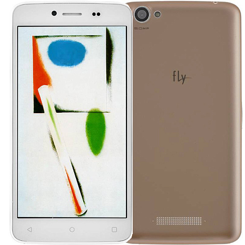 Смартфон Fly FS505 Nimbus 7 White+Gold