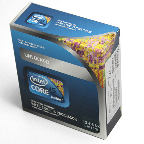 Процессор Intel Core i5-655K (3.20GHz) 4MB LGA1156 BOX