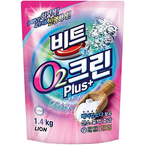 Отбеливатель Lion Кислородный отбеливатель Clean Plus, 1,4 кг.