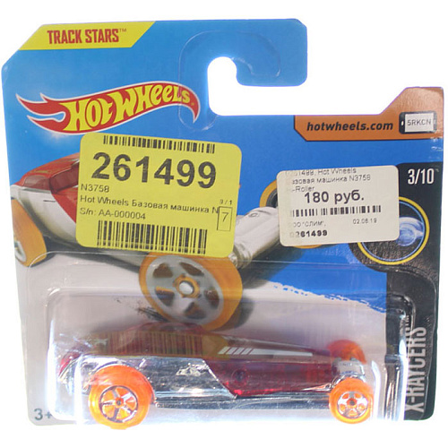 Hot Wheels Базовая машинка N3758 Hi-Roller